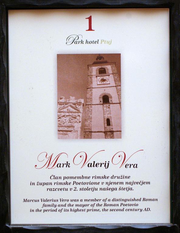 Hotel Park Ptuj Dış mekan fotoğraf