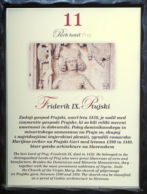 Hotel Park Ptuj Dış mekan fotoğraf